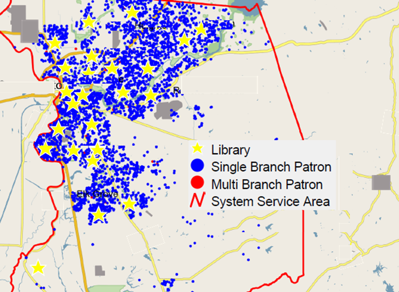 Public Library Branch Insights and User Visits and Demographics