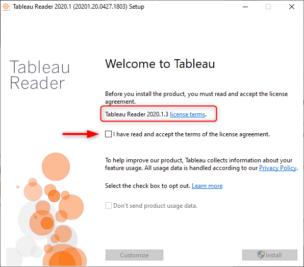 tableau reader 2020.3