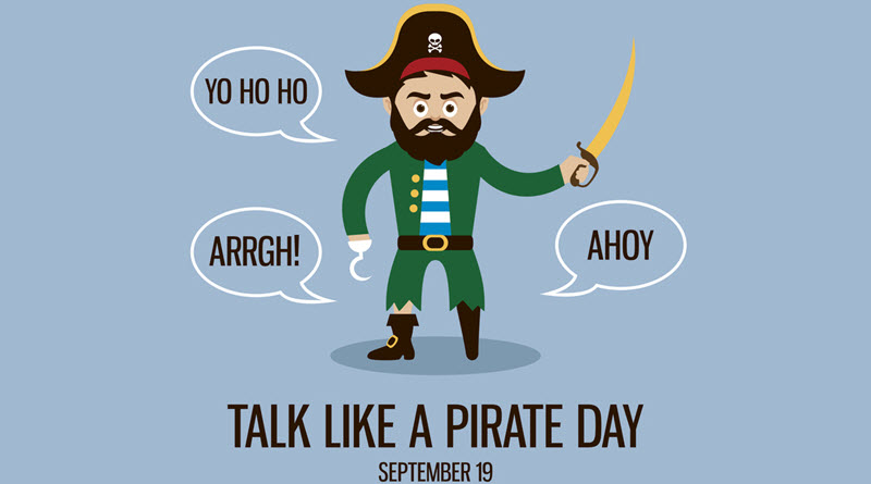 Celebrate International Talk Like A Pirate Day This Saturday Gale 6159